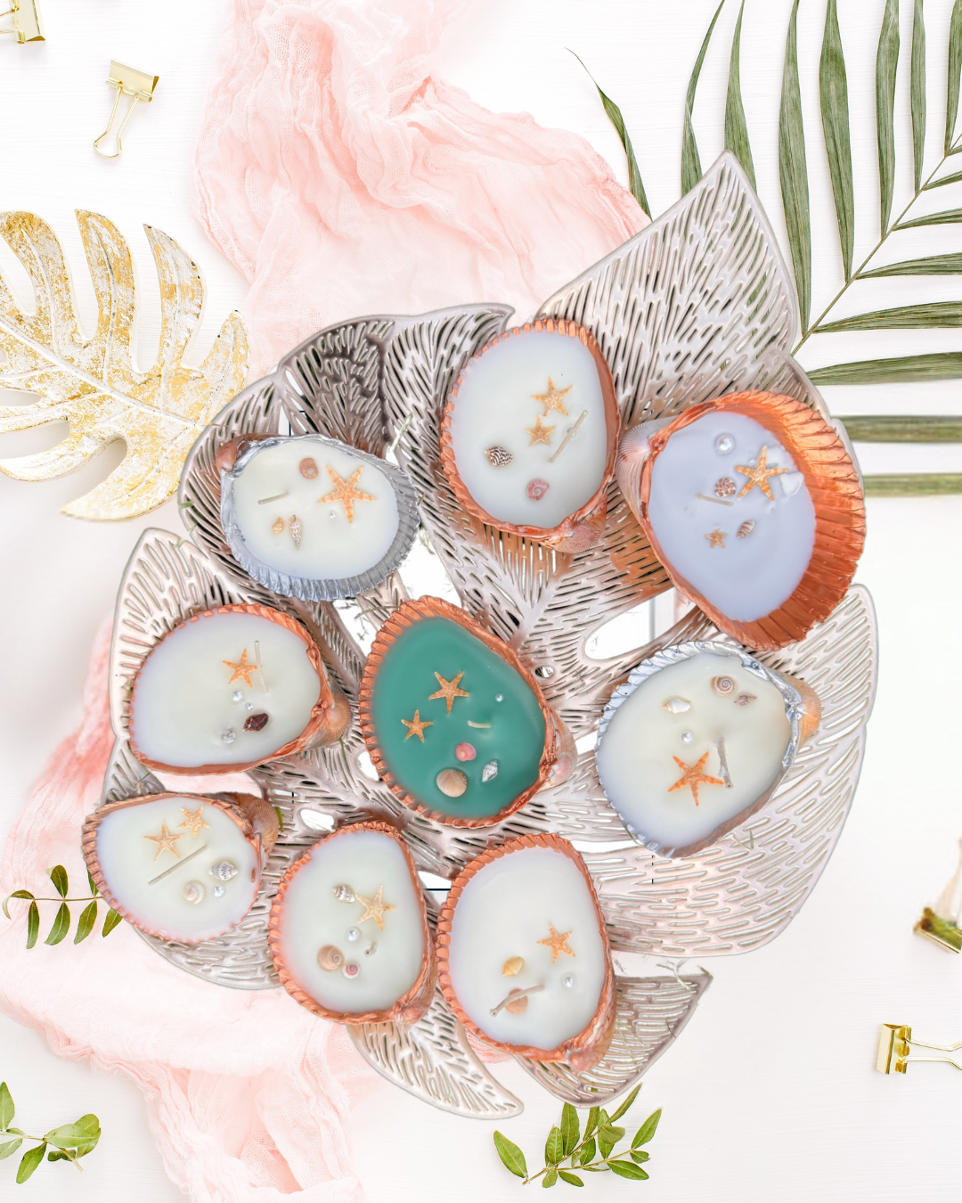 Sea Shell Candles
