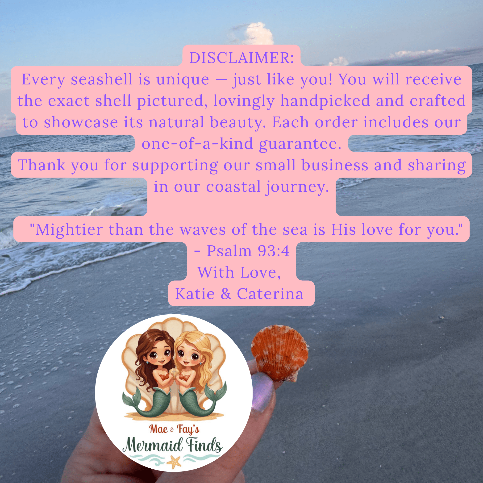 mfmermaidfinds maeandfay seashelljewlery local handmade